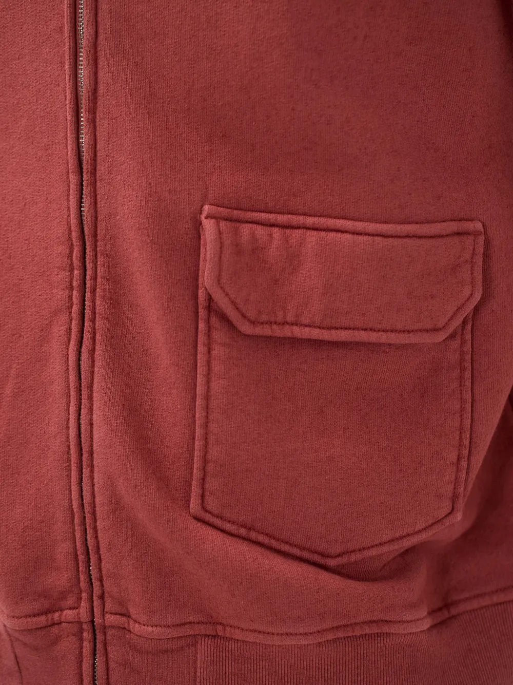 Norse Projects Sweater met ritskraag Rood
