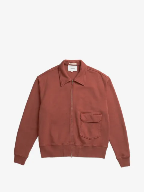 Norse Projects sudadera con cierre en el cuello