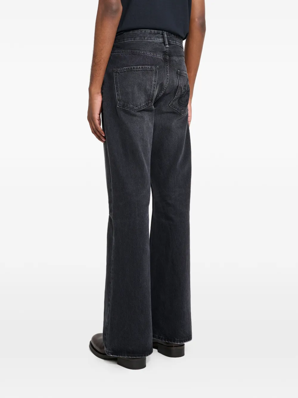 Stockholm Surfboard Club Bootcut jeans Zwart