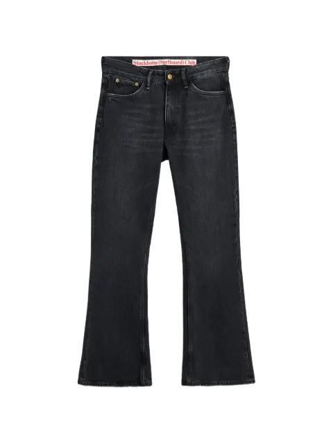 Stockholm Surfboard Club five-pocket bootcut jeans