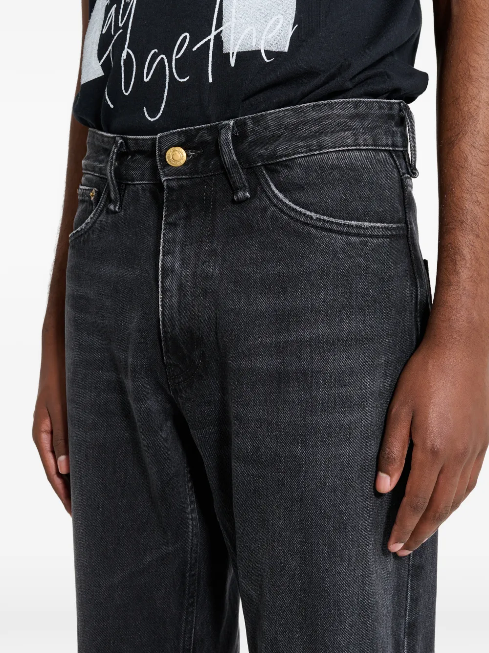 Stockholm Surfboard Club Bootcut jeans Zwart