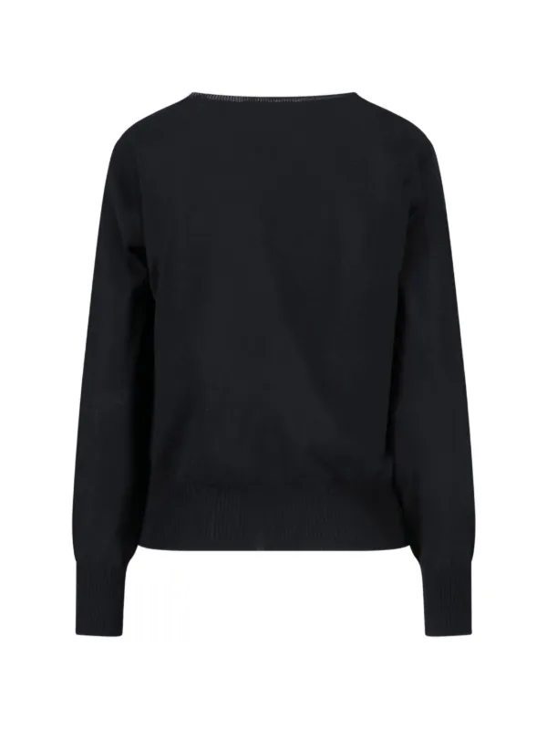 Vivienne Westwood Orb crew-neck Sweater | Black | FARFETCH