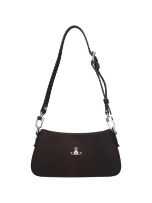 Vivienne Westwood Tasha logo-detail Shoulder Bag | Black | FARFETCH