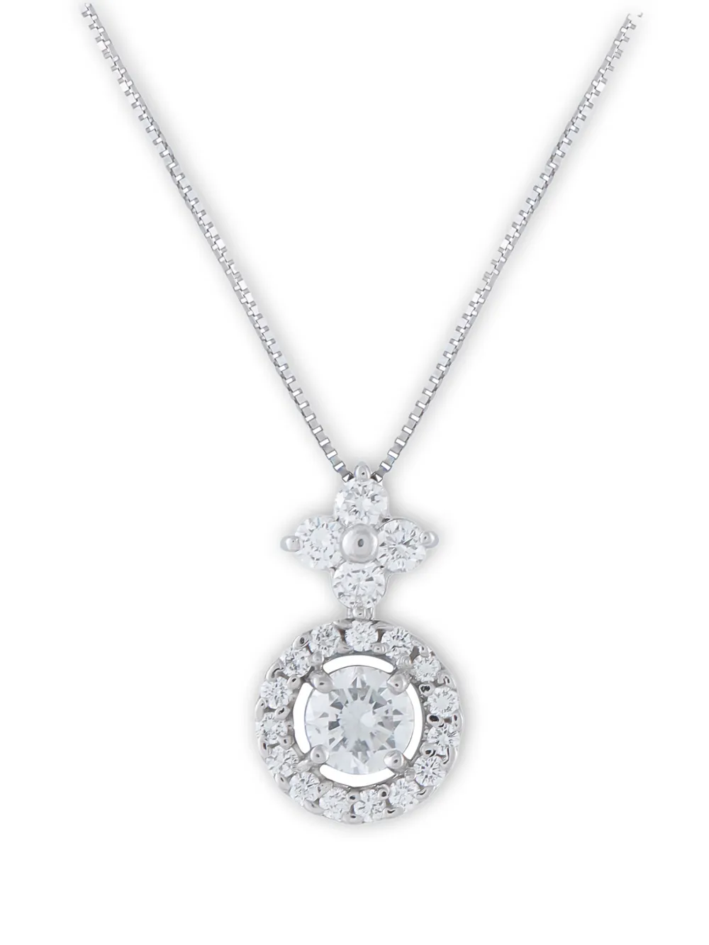 LB Exclusive pendant diamond necklace - Argento