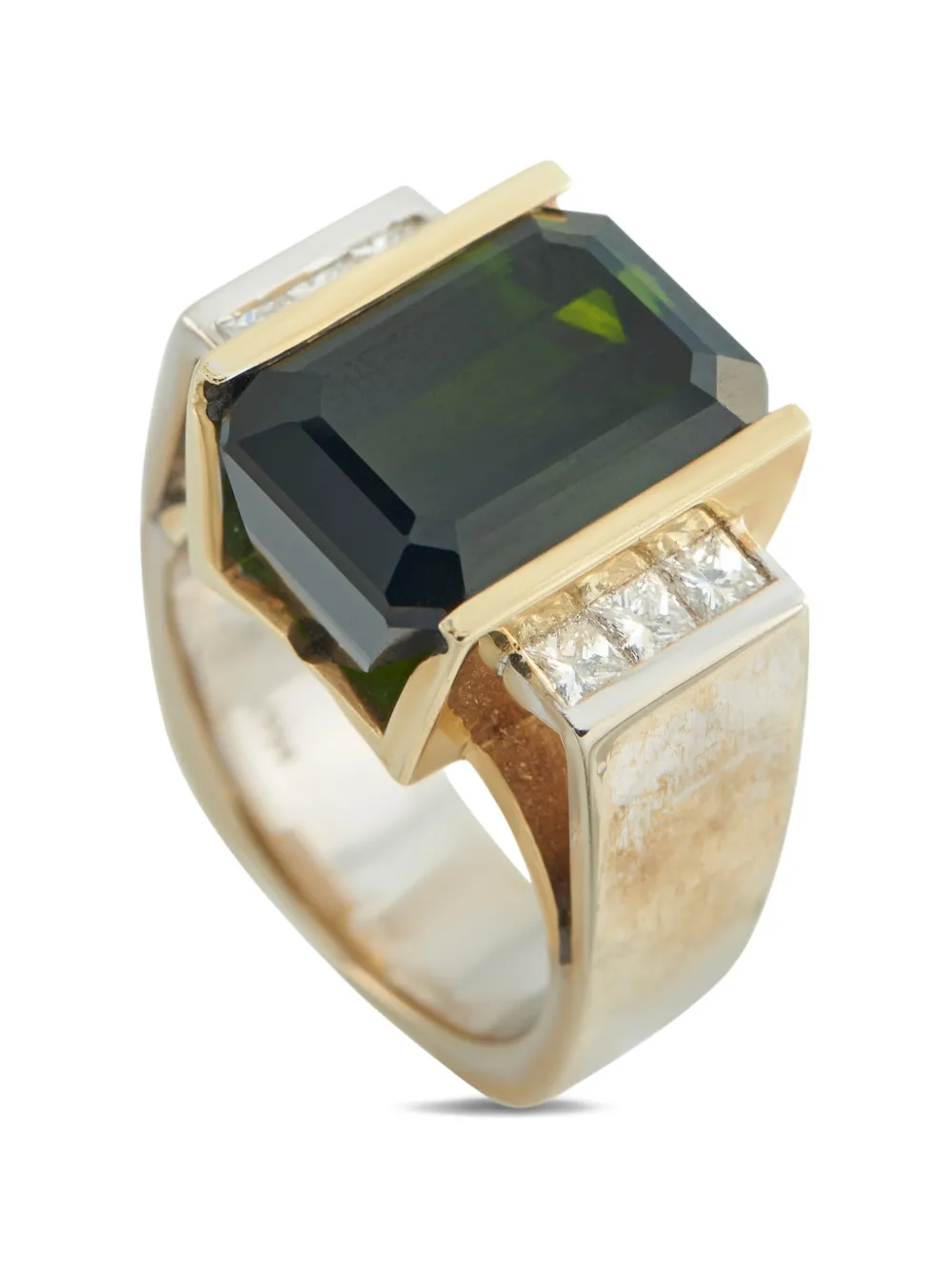 LB Exclusive diamond and tourmaline ring - Oro