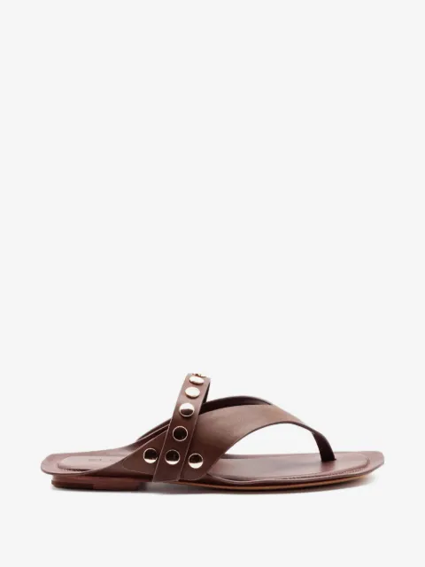 Elena Iachi studded leather sandals