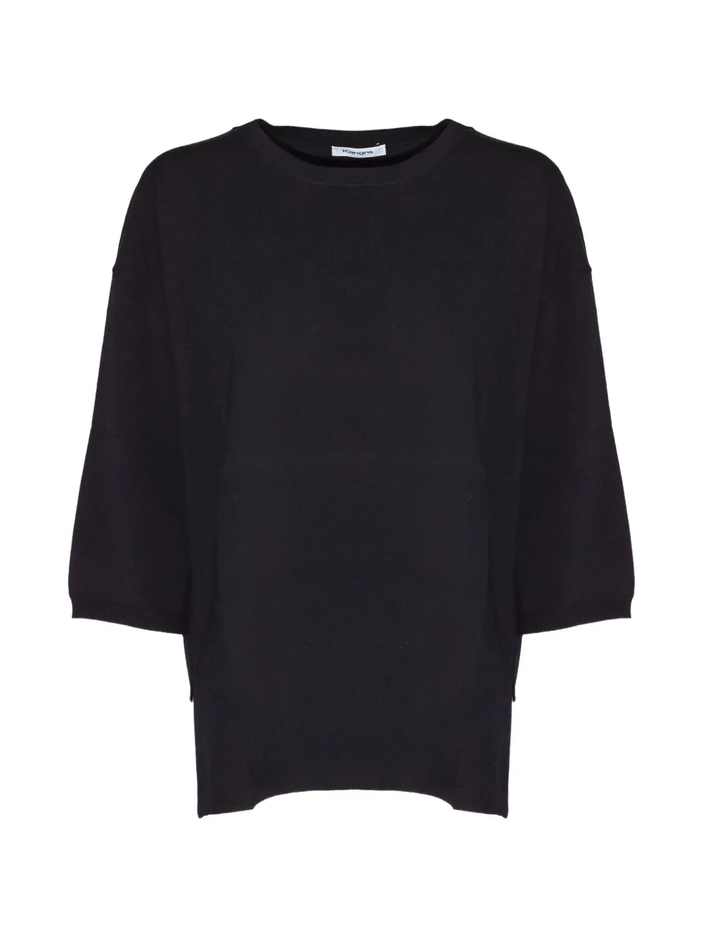 Kangra drop-shoulder sweater - Nero