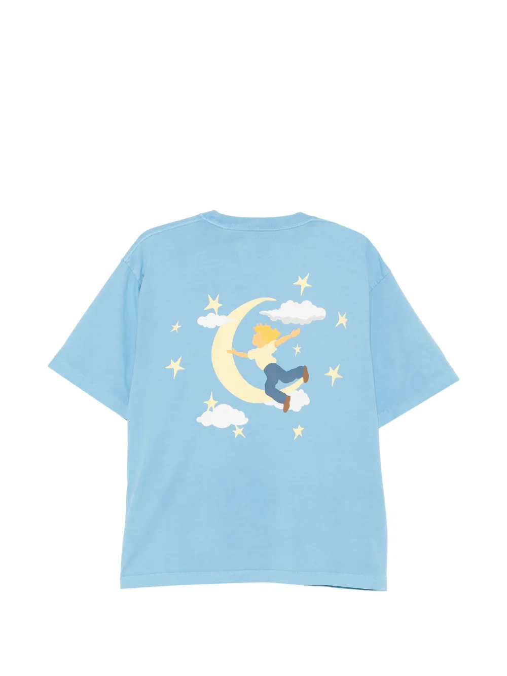 KidSuper The Boy Who Jumped The Moon T-shirt met grafische print Blauw