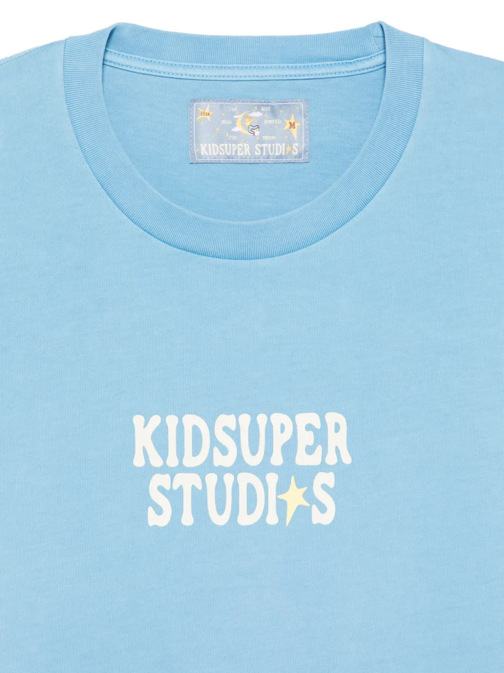 KidSuper The Boy Who Jumped The Moon T-shirt met grafische print Blauw