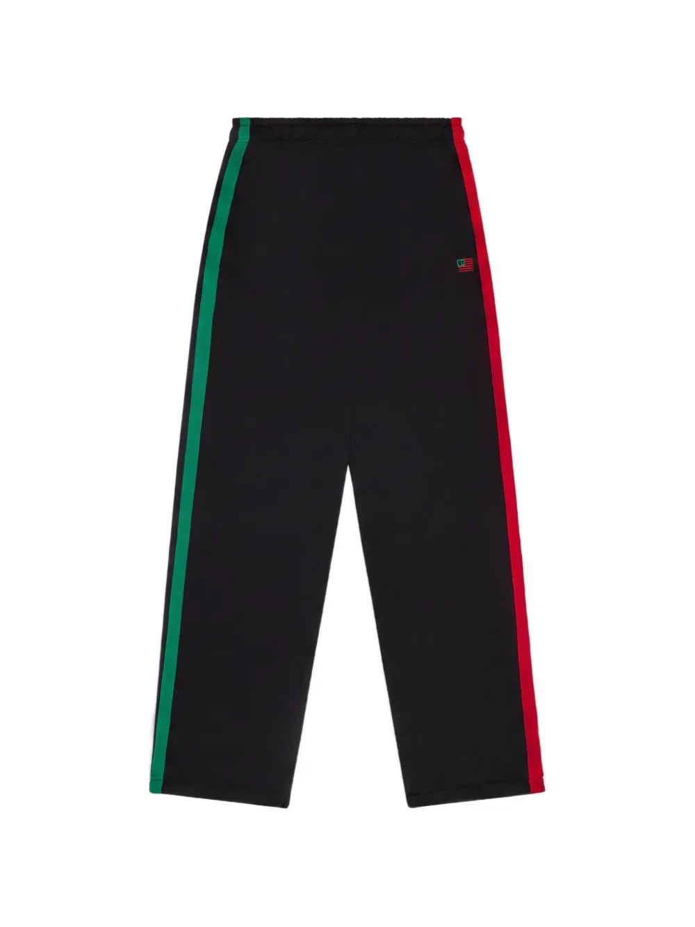 Denim Tears Two Flags track pants - Nero