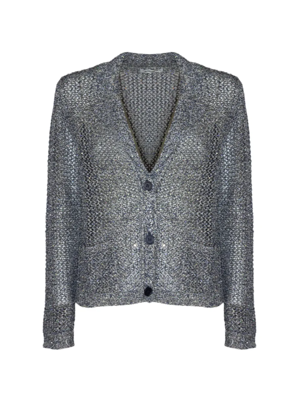 Kangra sequin mesh blazer - Grau