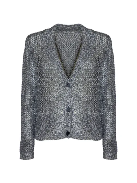 Kangra sequin mesh blazer