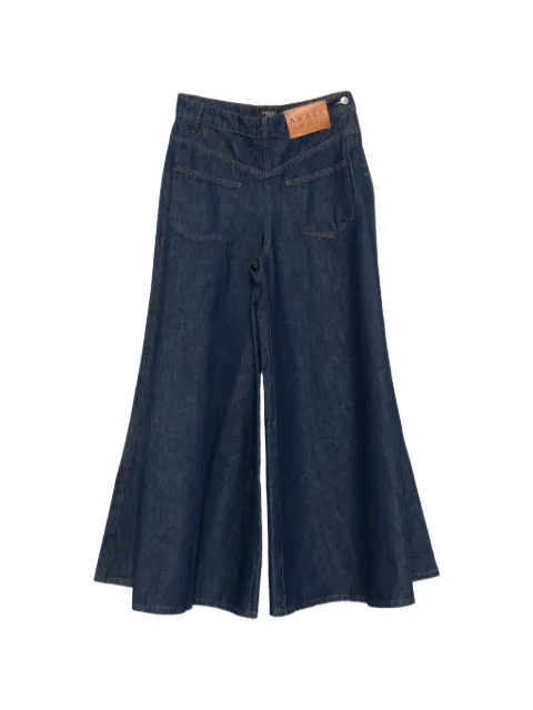 A.W.A.K.E. Mode Mirror wide-leg jeans