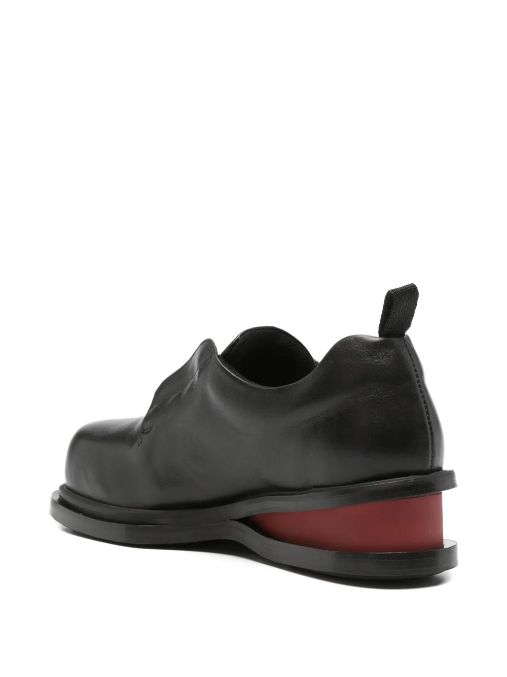 EGONlab. Pulsar derby shoes Zwart