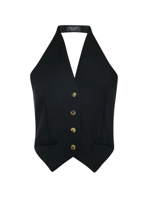 A.W.A.K.E. Mode button-embellishment top