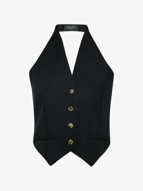 A.W.A.K.E. Mode button-embellishment top