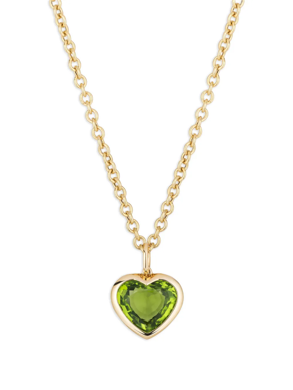Goshwara G-one Heart-shaped Pendant Necklace