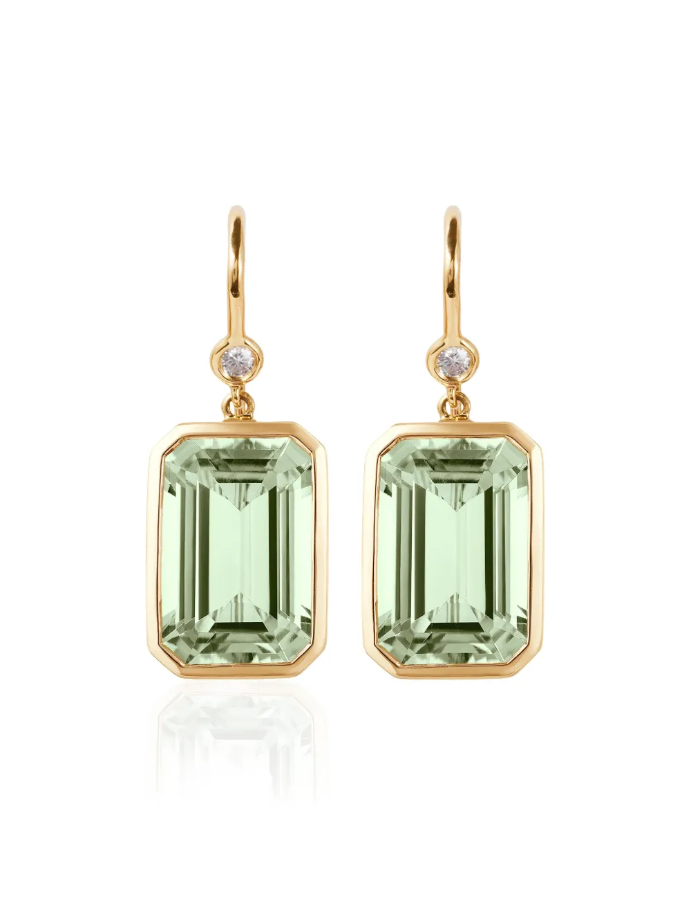 Goshwara Gossip Emerald-cut Earrings