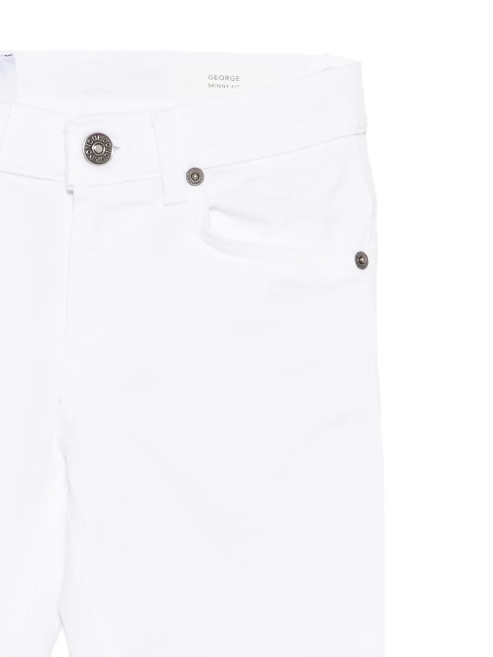 DONDUP KIDS George skinny jeans Wit