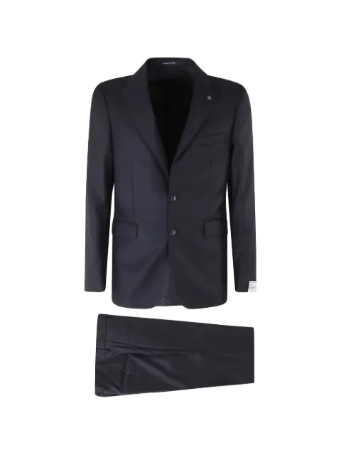 Tagliatore peak-lapel single-breasted suit