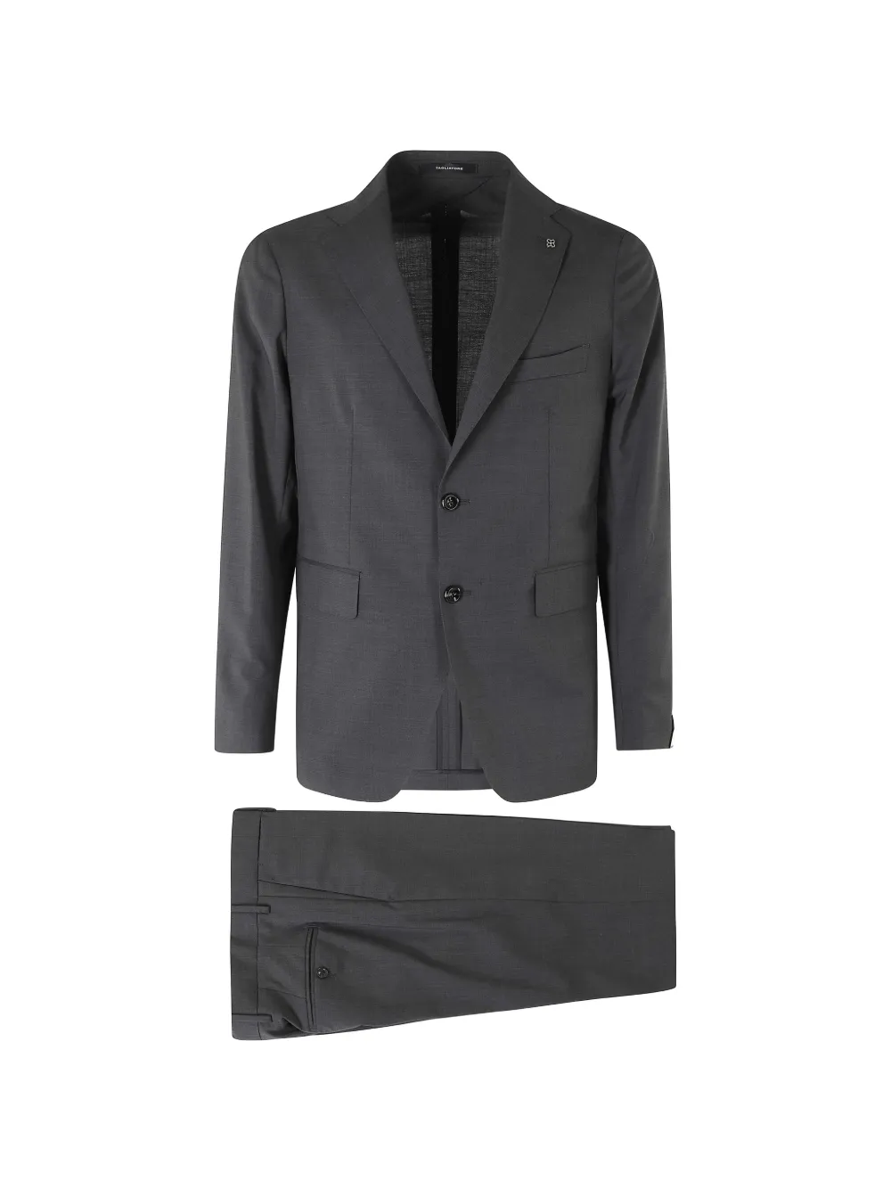 Tagliatore single-breasted notched-lapels suit - Grigio