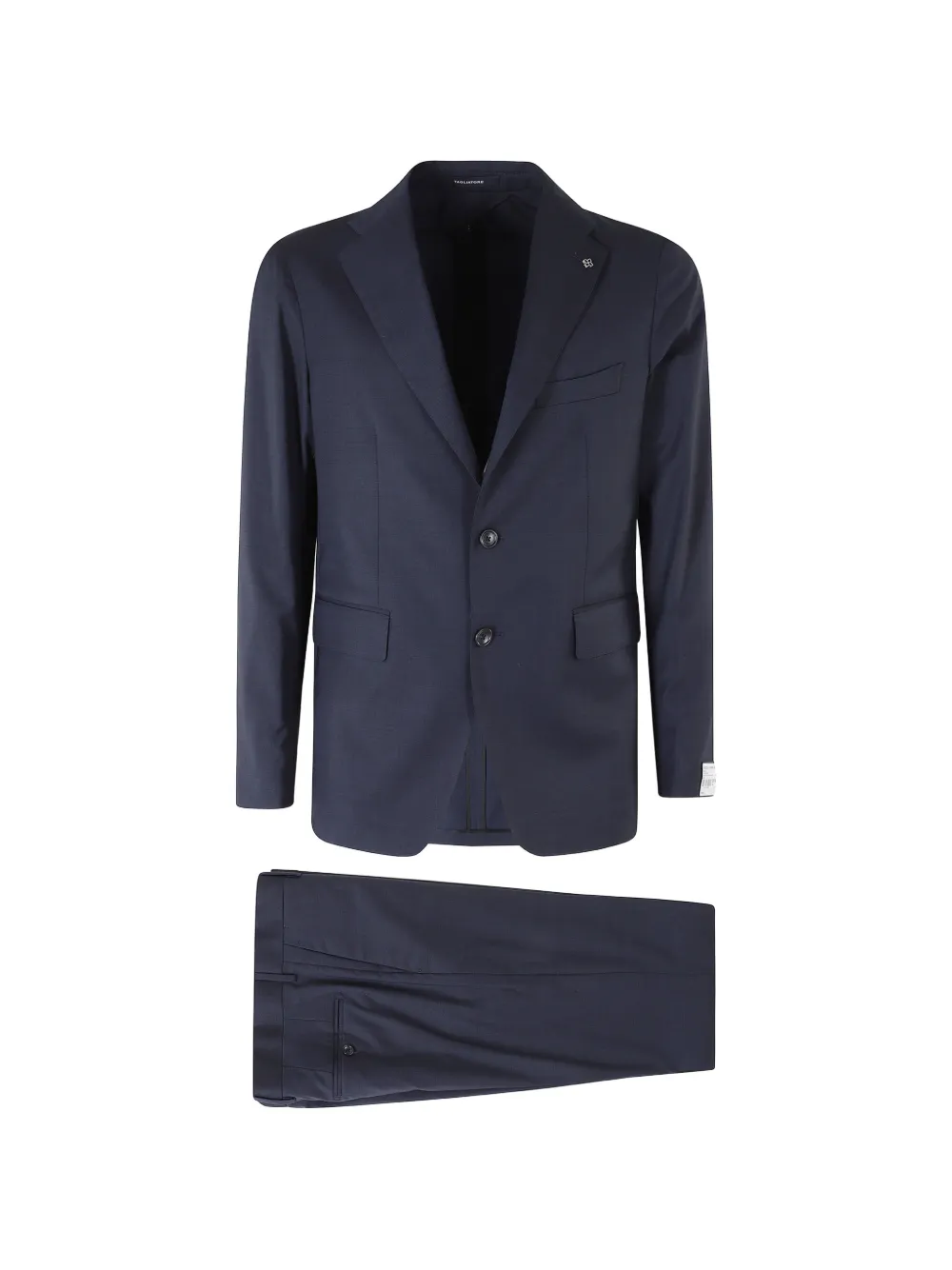 Tagliatore wool single-breasted suit - Blu