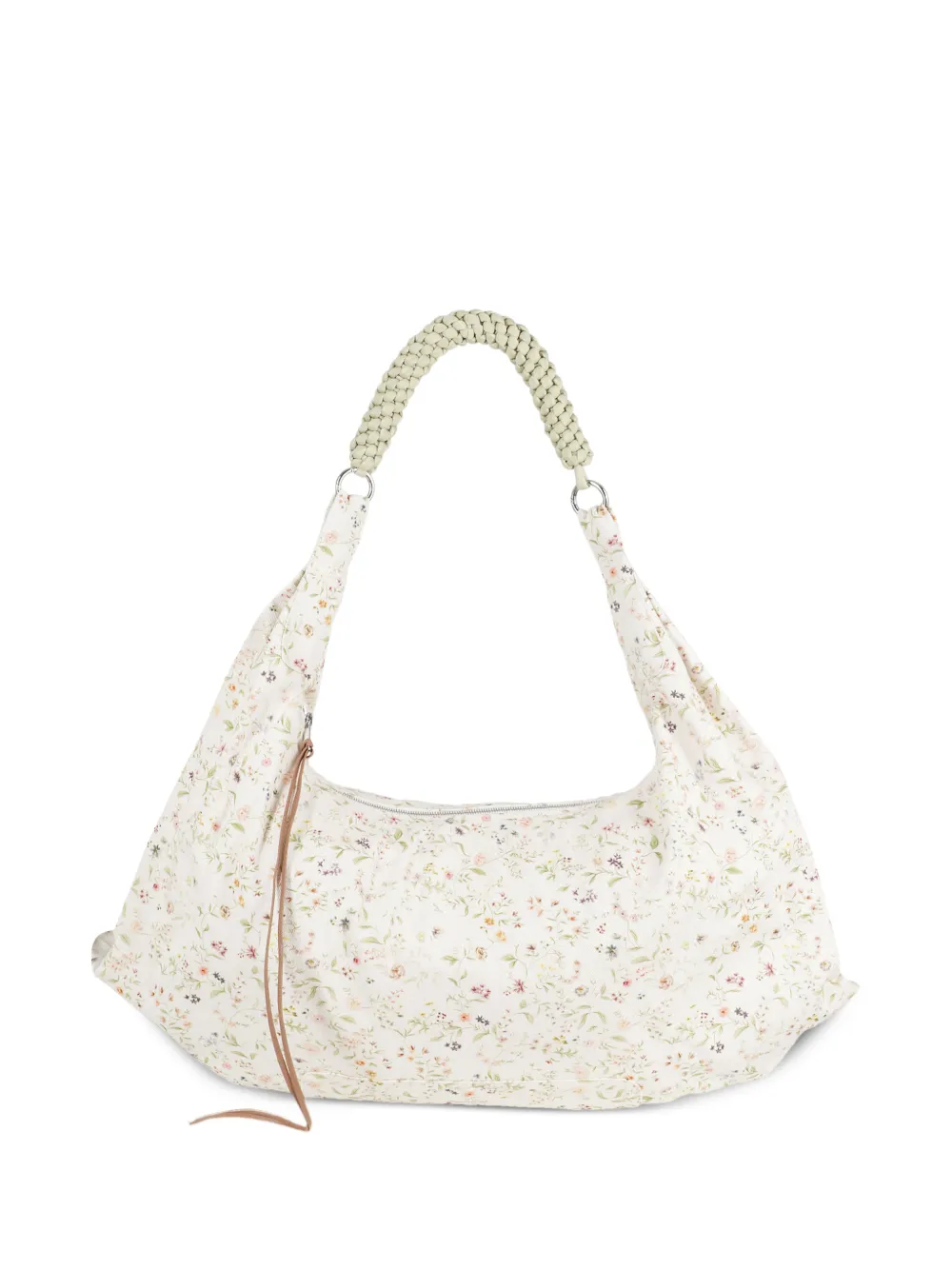 Tela floral shoulder bag - Toni neutri