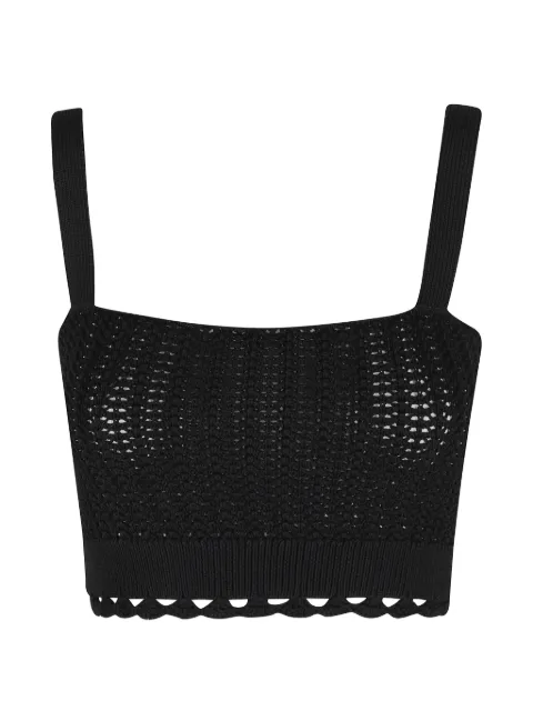 IRO LYANNE crochet-knit bralette top