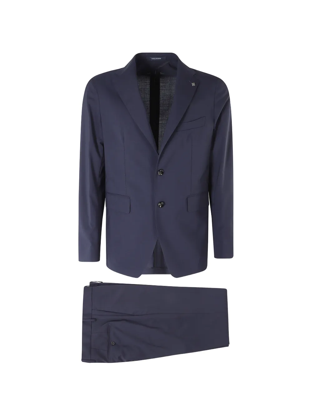 Tagliatore single-breasted notched-lapels suit - Blu