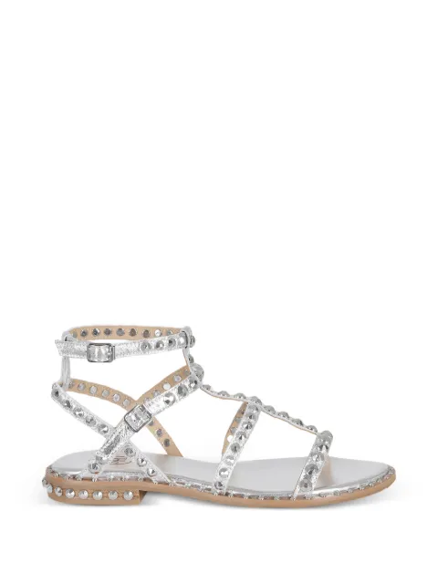 Ash Precious stud-embellished cage sandals