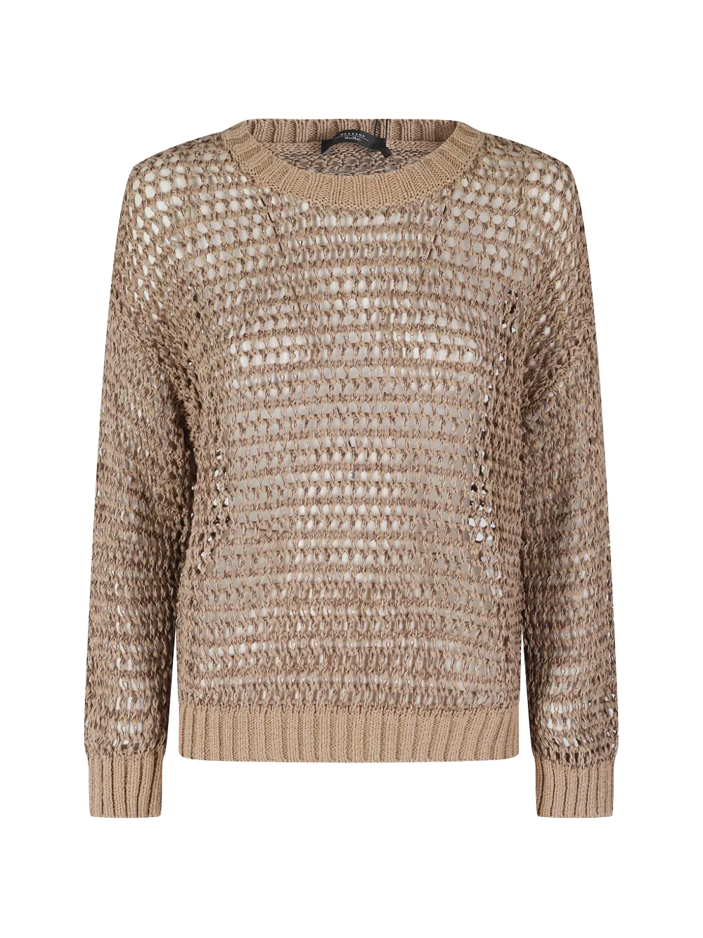 Weekend Max Mara open-knit sweater - Toni neutri
