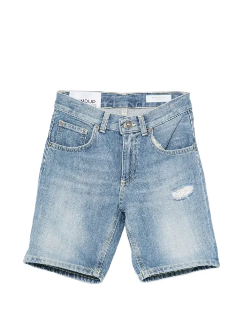 DONDUP KIDS Newbrandon distressed denim shorts