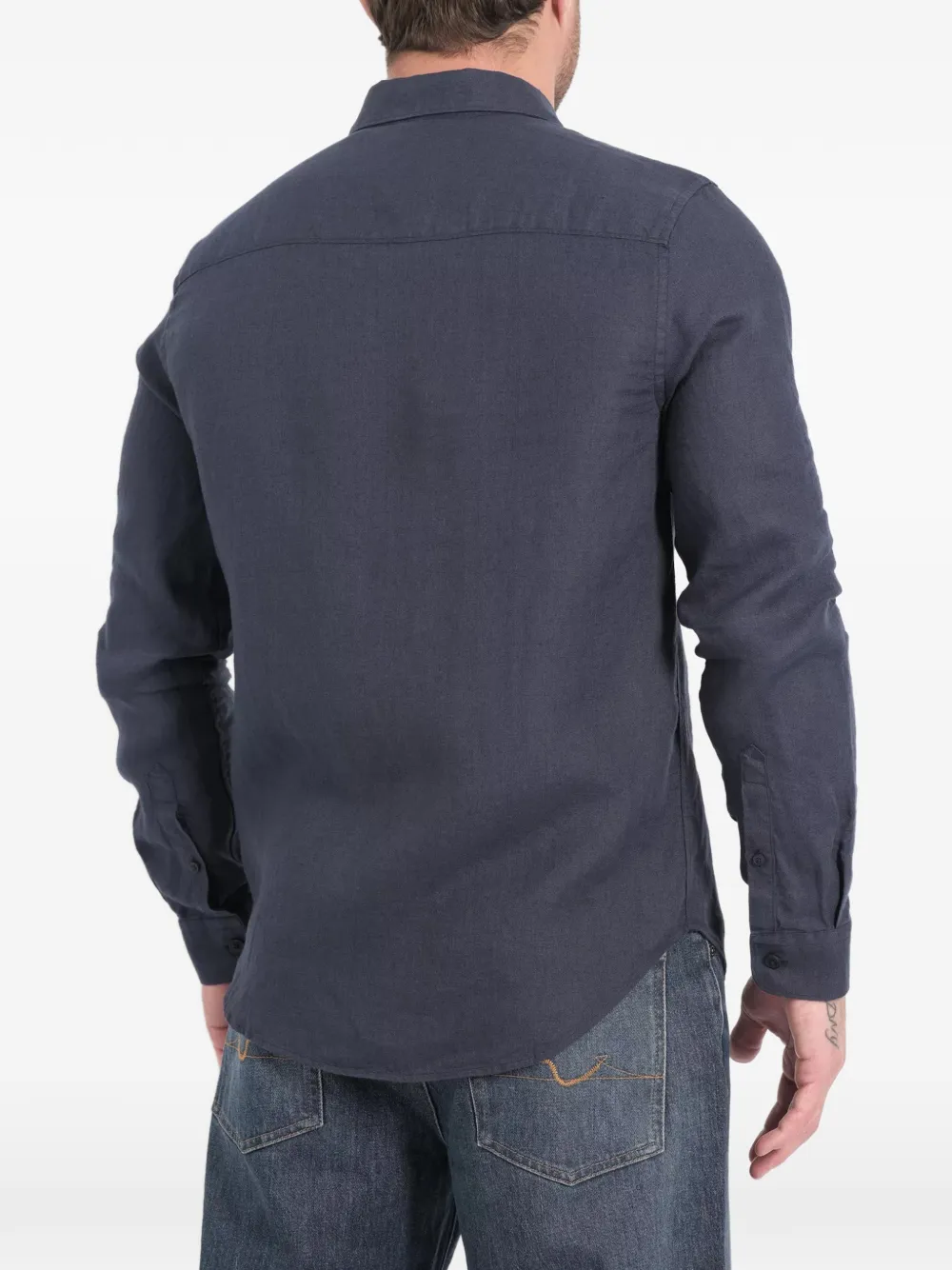 NN07 Enzo overhemd Blauw