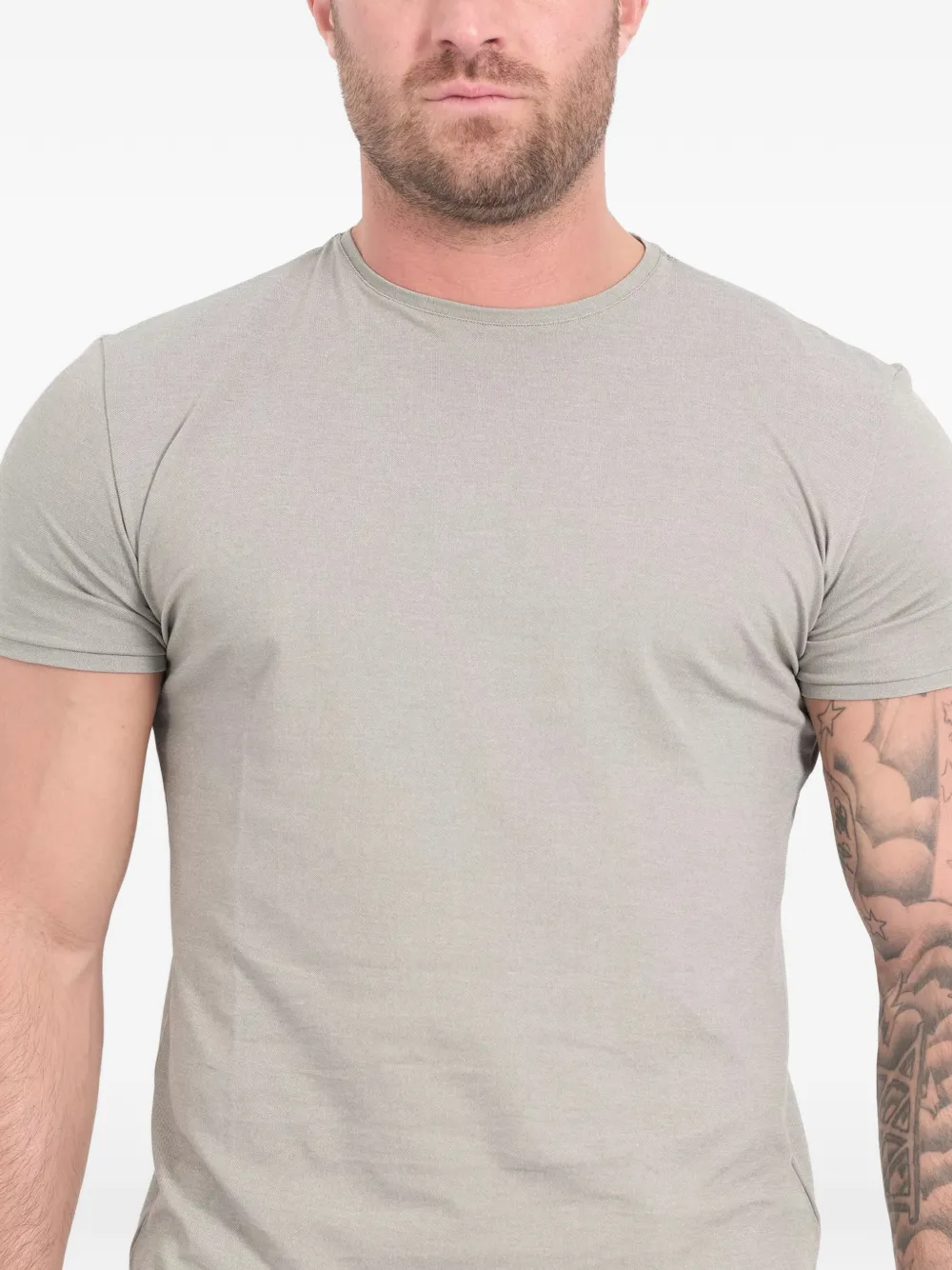 RRD T-shirt met logopatch Beige