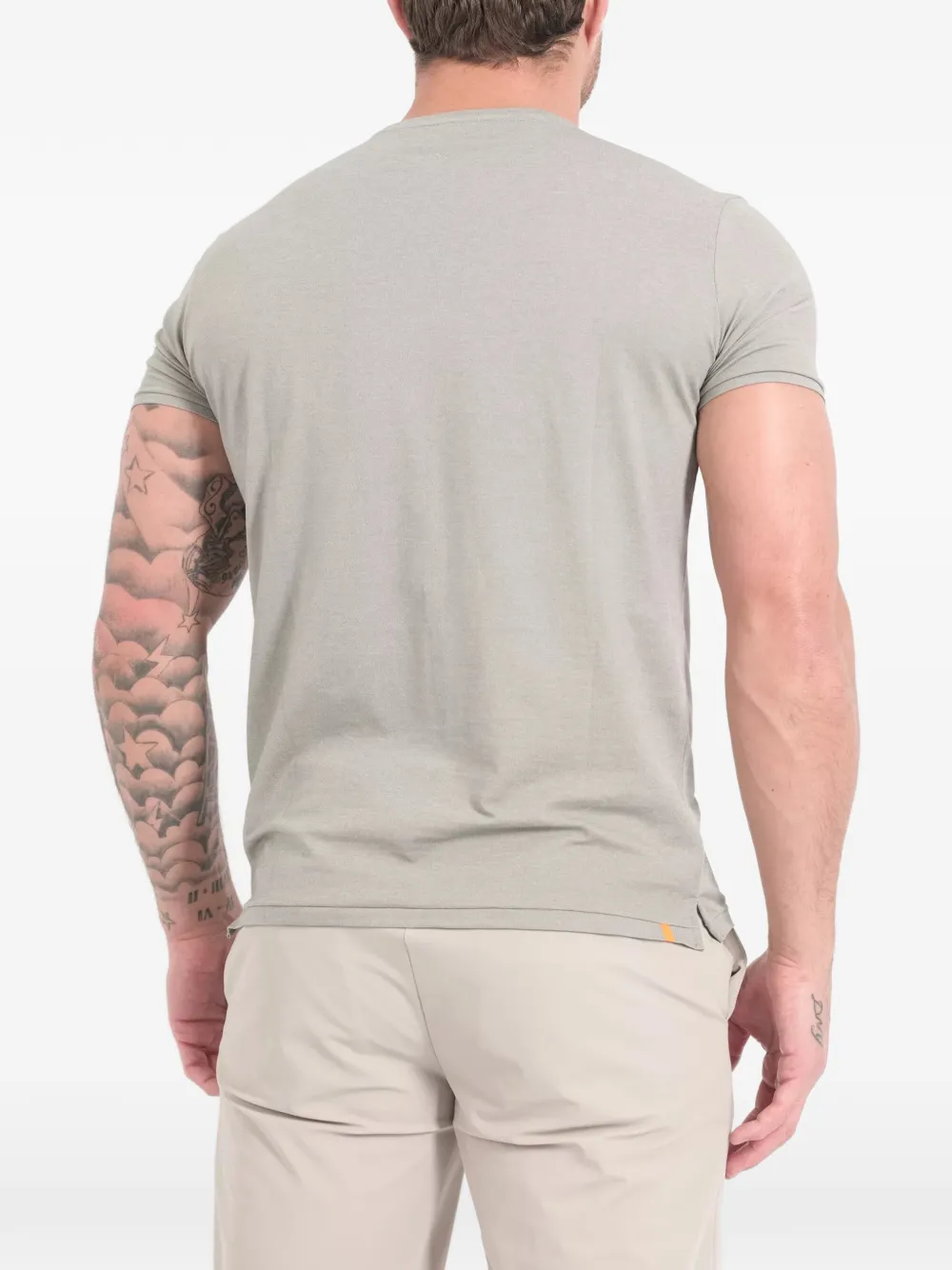RRD T-shirt met logopatch Beige