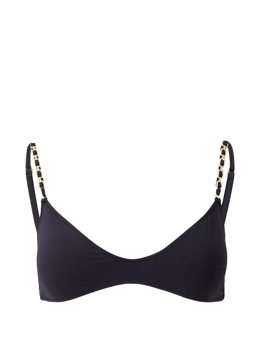 Melissa Odabash chain-strap bikini top - Nero