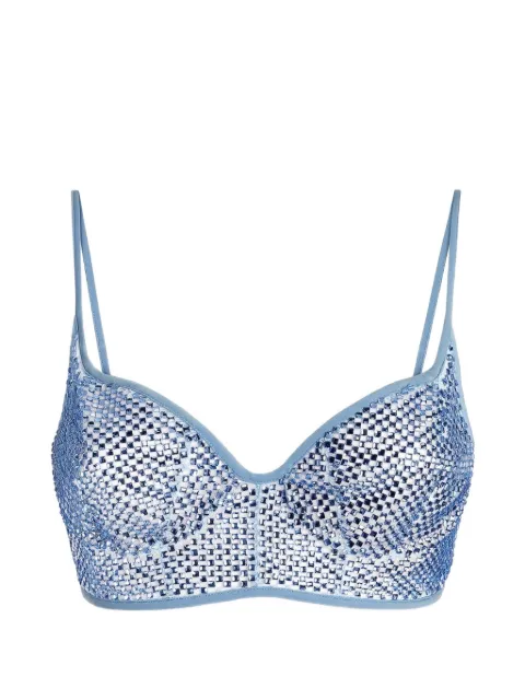 Genny rhinestone-embellished top