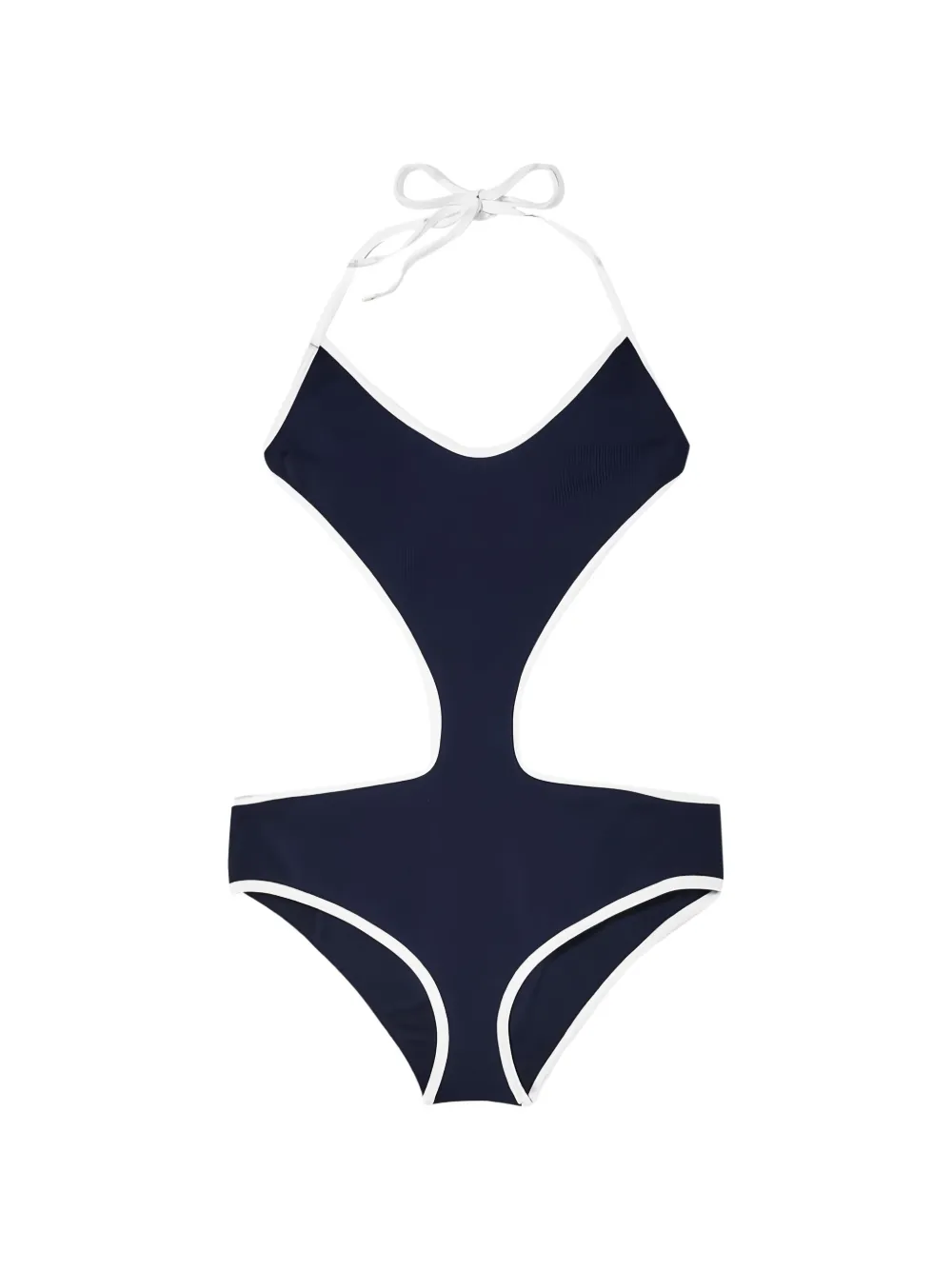 Miu Miu halter swimsuit - Blu