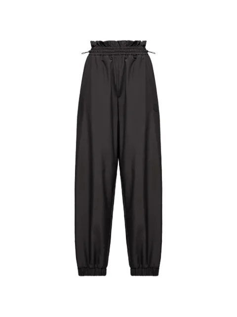 Moncler pantalon de jogging volanté à lien de resserrage