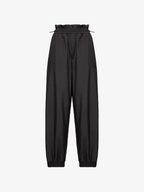 Moncler joggingbukser med snørelukning og frynser