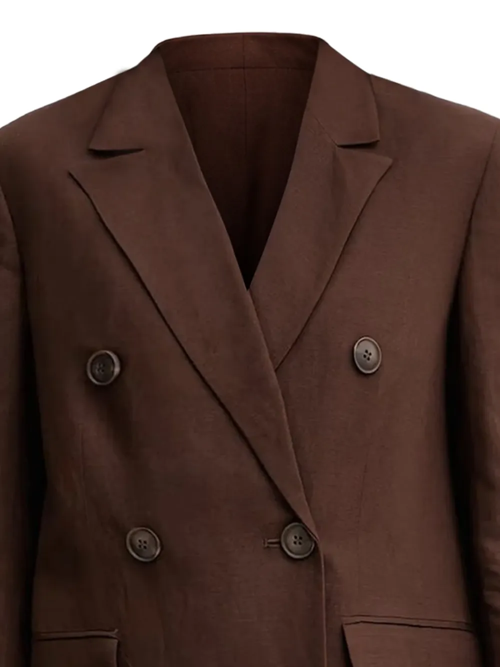 TWINSET Blazer met dubbele rij knopen Bruin