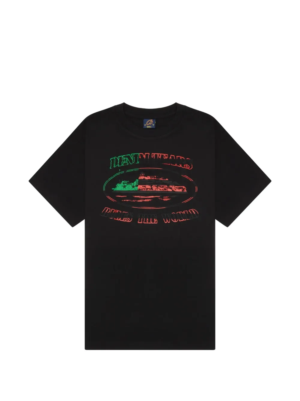 CORTEIZ x Denim Tears Alcatraz T-shirt – Black