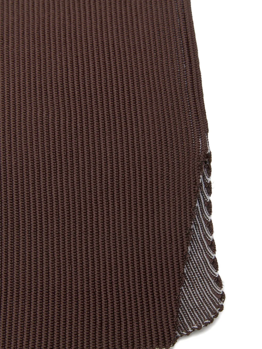 Isa Boulder Geribbelde midi-rok Bruin