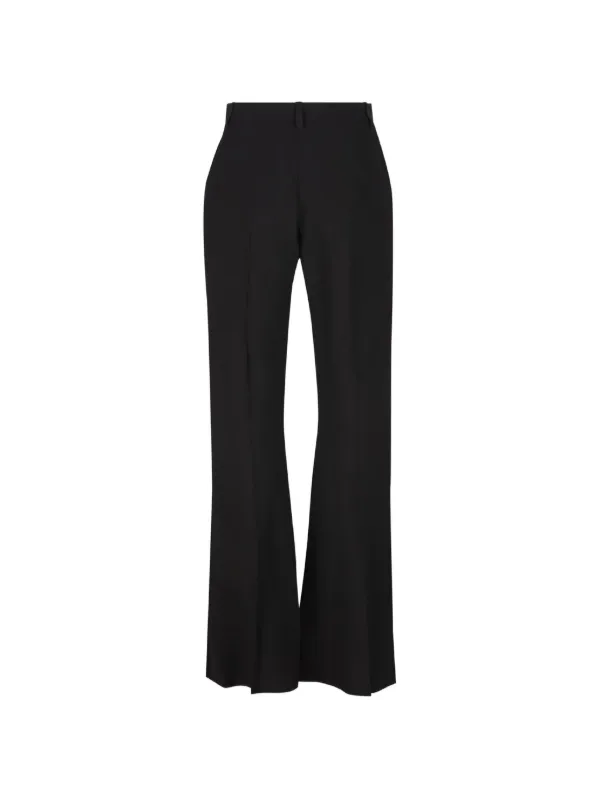 BALENCIAGA 黒 フレアスラックス Balenciaga フレアパンツ | ブラック | FARFETCH JP
