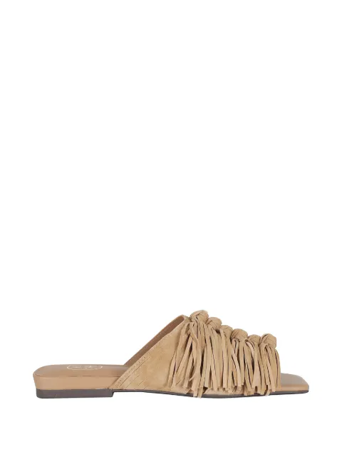 Ash Brigitte fringe braided sandals
