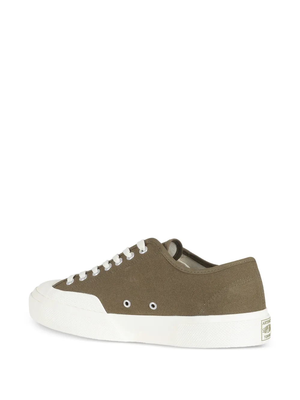 Superga 2432 Works lace-up sneakers Groen