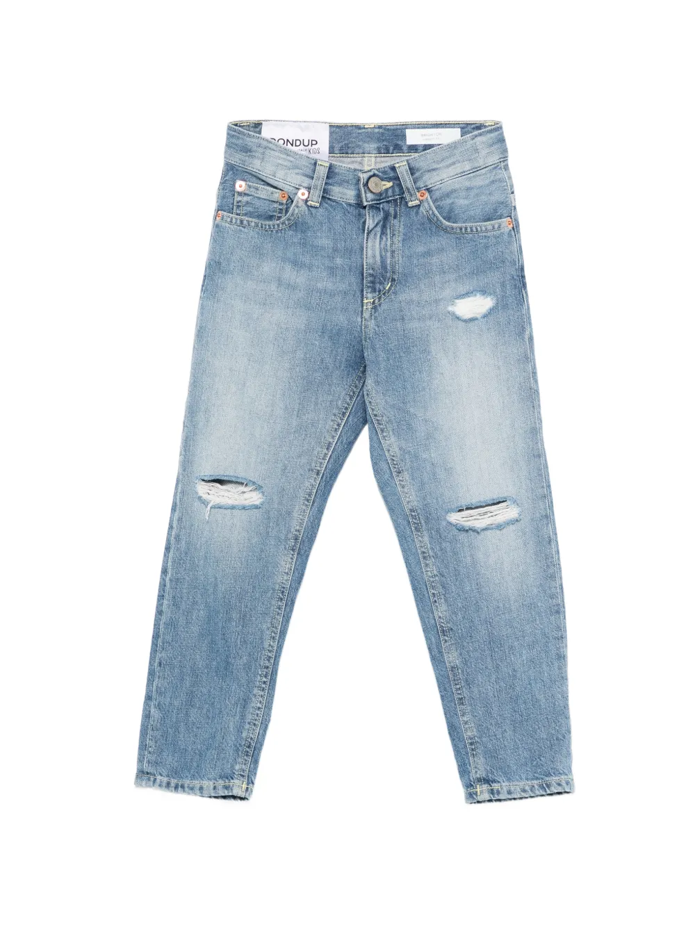 DONDUP KIDS Brighton distressed jeans - Blu
