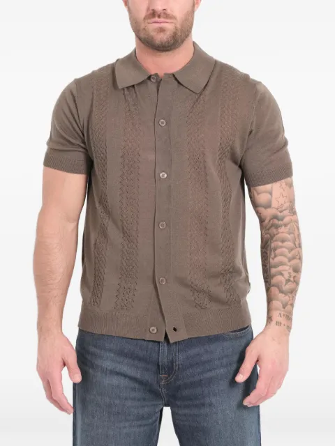NN07 Thor button pattern shirt