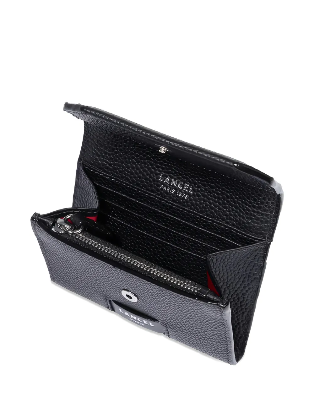 Lancel Ninon compacte portemonnee Zwart