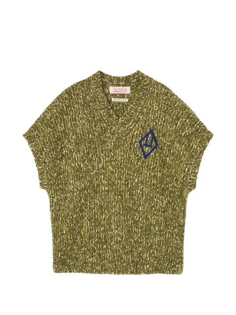 The Animals Observatory knitted V-neck vest